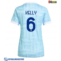 Fotballdrakt Dame Juventus Lloyd Kelly #6 Bortedrakt 2025-26 Kortermet